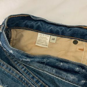 Rag & Bone distressed denim shorts